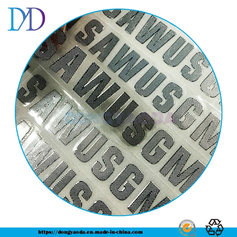 Top Quality Waterproof Metal Logo Stickers for Sale