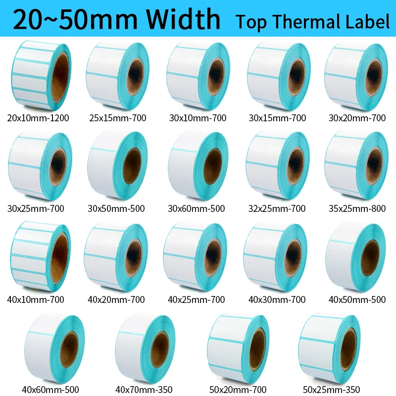 Self-Adhesive Sticker Thermal Paper Bar Code Color Label Paper