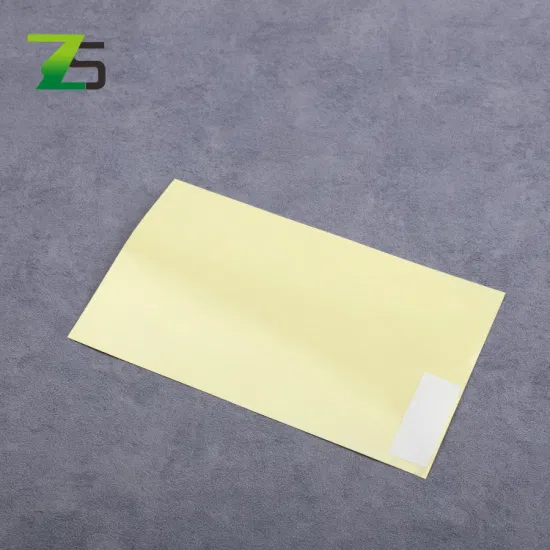 Flexography Factory Price White Glossy PP Film Self Adhesive Synthetic Sticker Paper and Film with White Glassine Paper