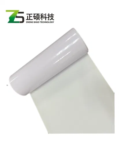 High Quality Self Adhesive White Glossy PVC/PE Film Sticker