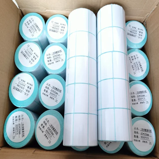 Thermal Paper, Label Sticker, Printing Paper, Three Thermal Paper, Bar Code Sticker