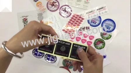 Double Side Transparent Self Adhesive PP Plastic Film Sticker