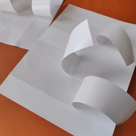 80GSM High Gloss Paper High Whiteness Acrylic Glue Back Cut 5cm