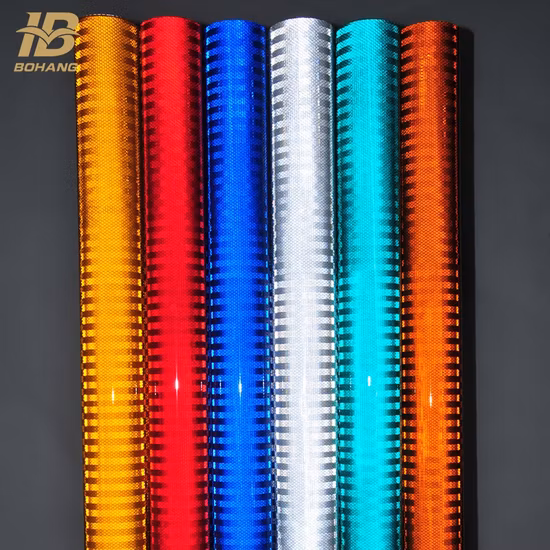 Fluorescent Yellow Green 3m Egp Reflective Prismatic Vinyl Sticker